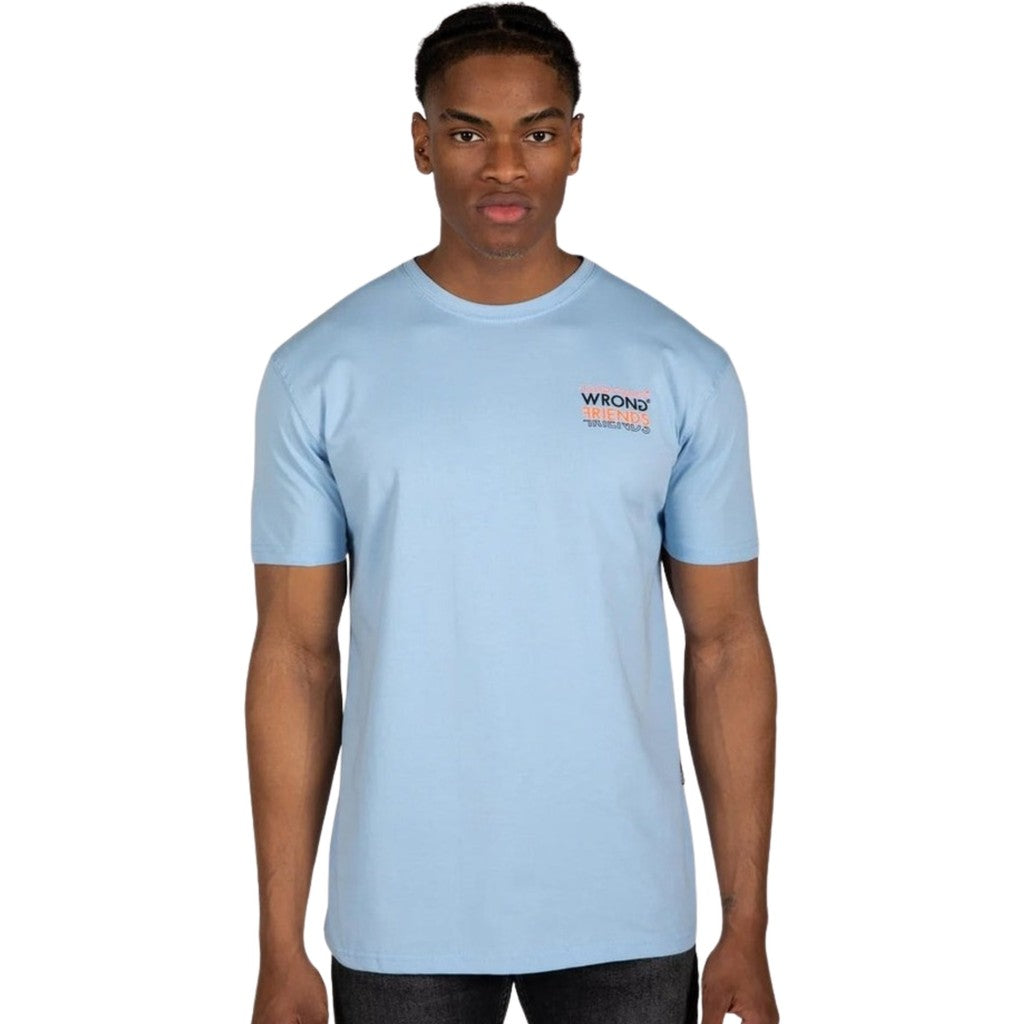 WRONG FRIENDS ABU DHABI T-SHIRT T-SHIRTS LIGHT BLUE