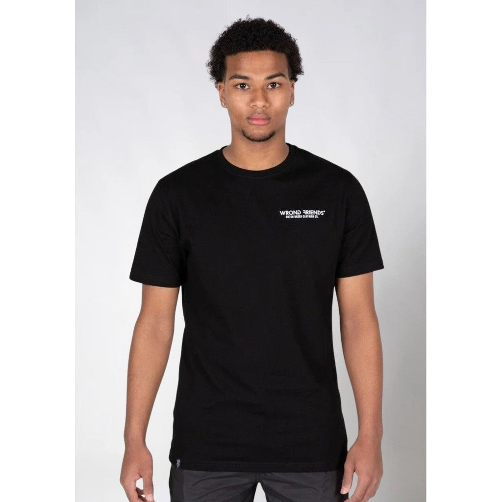 WRONG FRIENDS AMSTERDAM T-SHIRT T-SHIRTS BLACK
