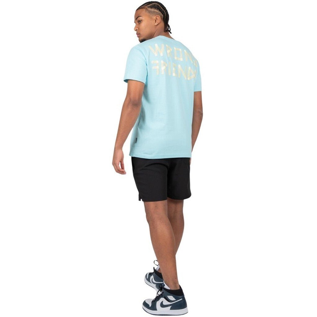 WRONG FRIENDS ARGOS T-SHIRT T-SHIRTS LIGHT BLUE