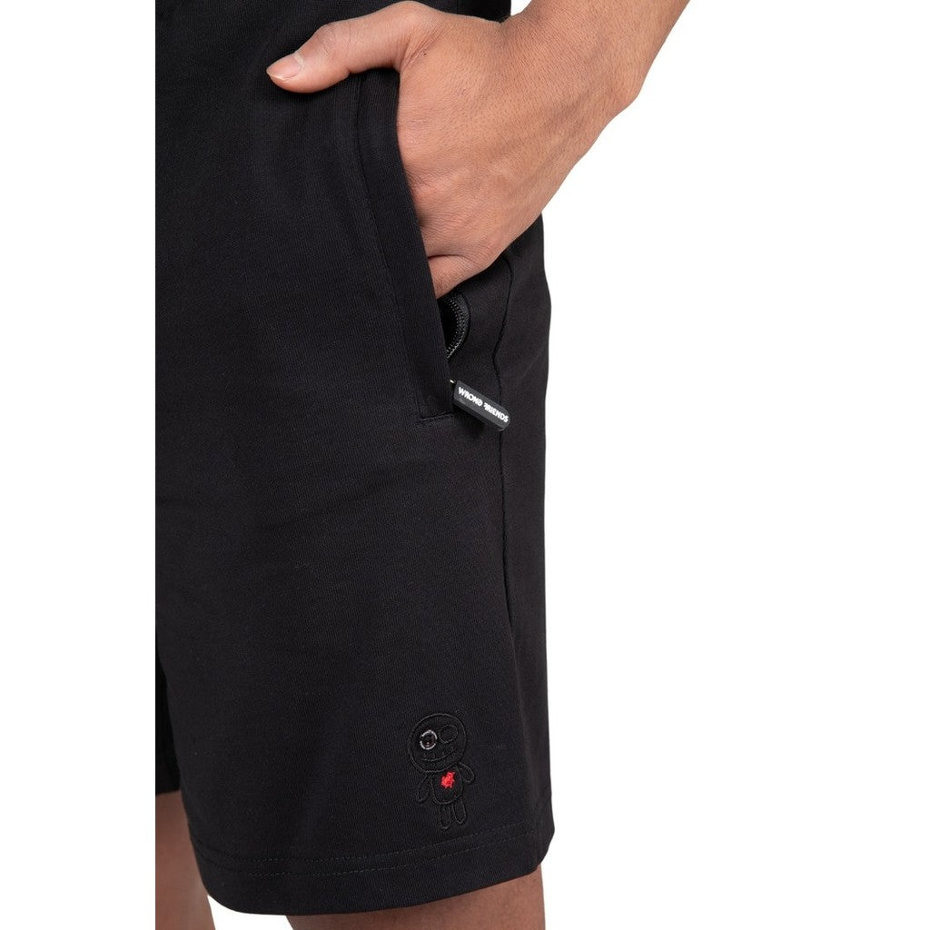 WRONG FRIENDS ASTI SHORTS SHORTS BLACK