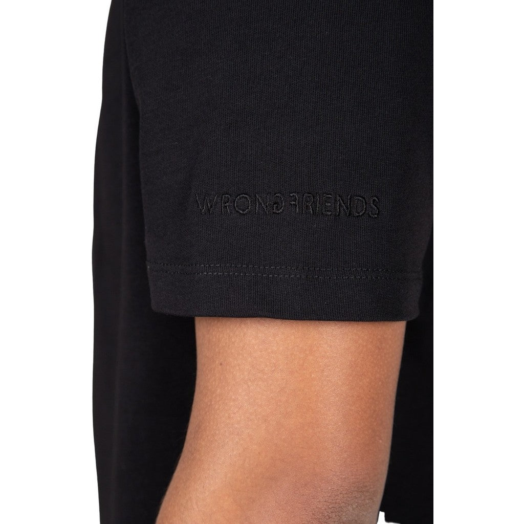 WRONG FRIENDS ASTI T-SHIRT T-SHIRTS BLACK