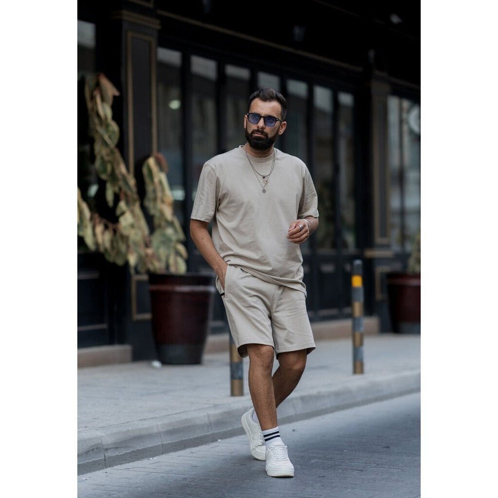WRONG FRIENDS ASTI T-SHIRT T-SHIRTS PASTEL BEIGE