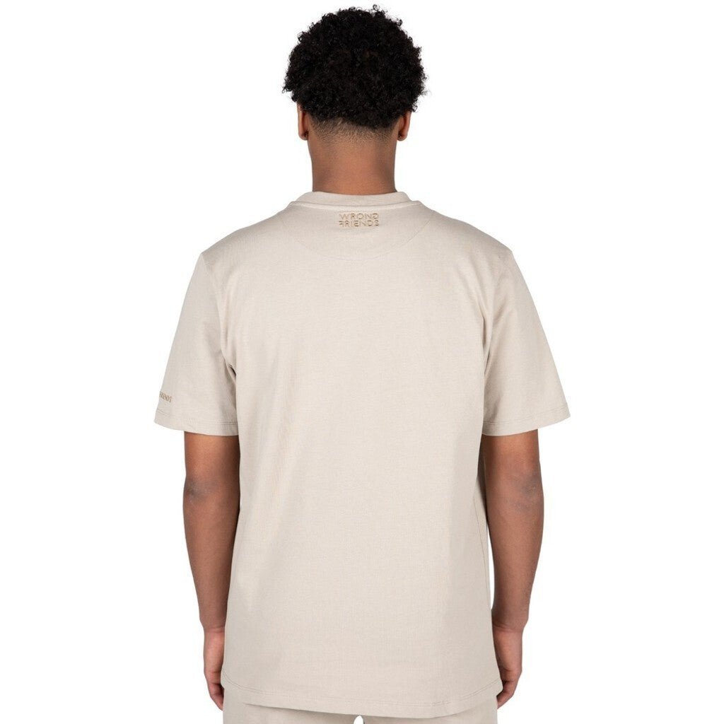 WRONG FRIENDS ASTI T-SHIRT T-SHIRTS PASTEL BEIGE