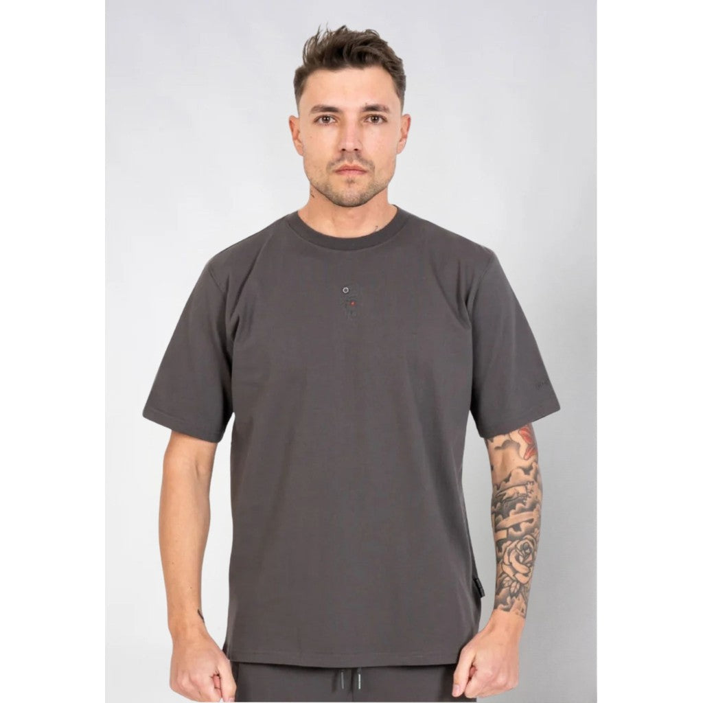 WRONG FRIENDS ASTI T-SHIRT T-SHIRTS STONE GREY