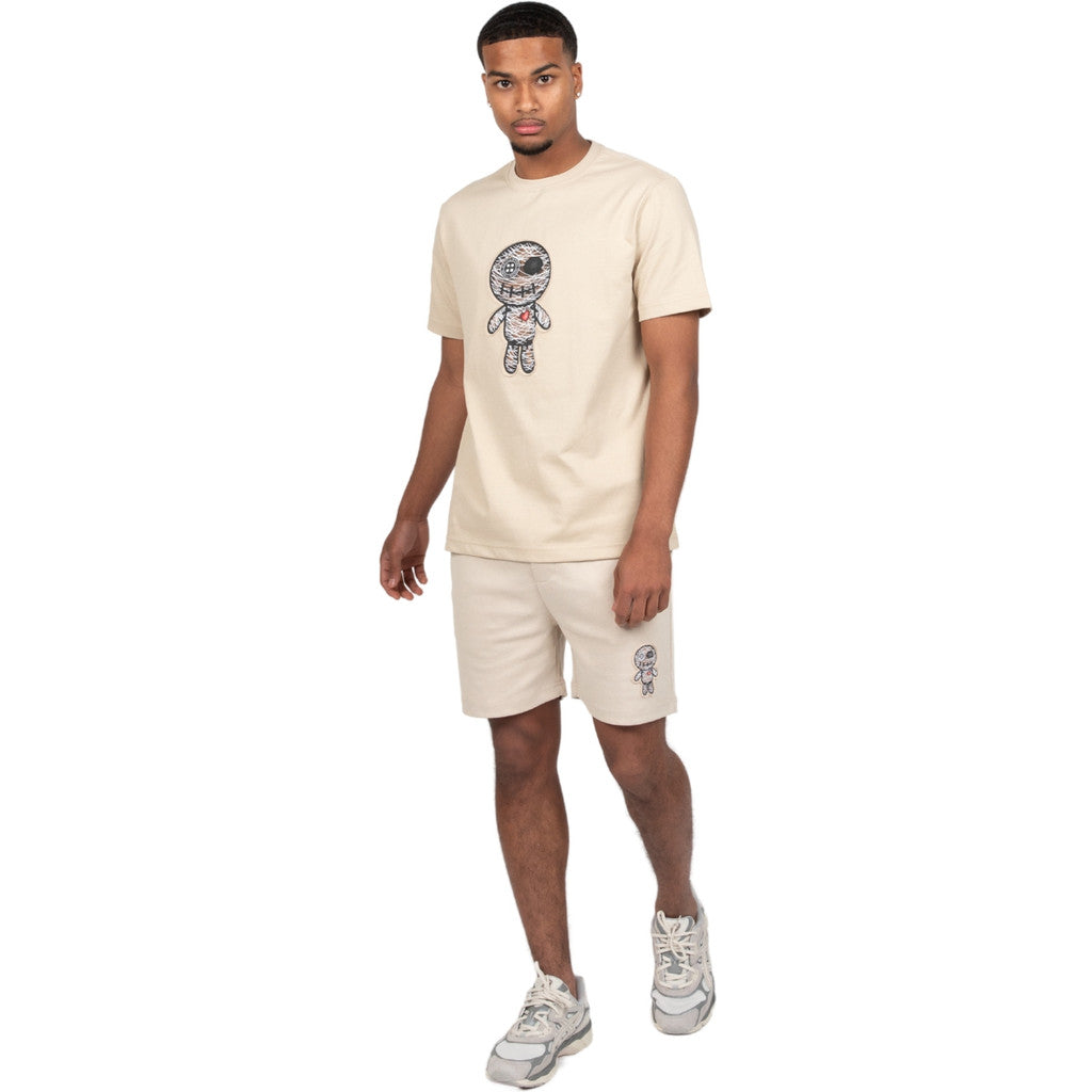 WRONG FRIENDS ASTORIA T-SHIRT T-SHIRTS BEIGE