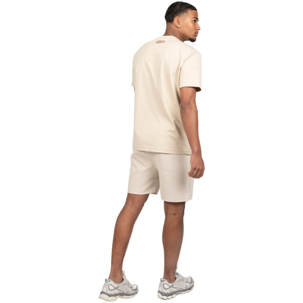 WRONG FRIENDS ASTORIA T-SHIRT T-SHIRTS BEIGE