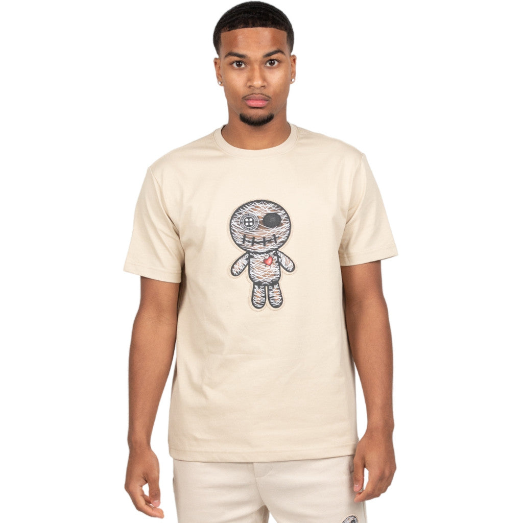 WRONG FRIENDS ASTORIA T-SHIRT T-SHIRTS BEIGE