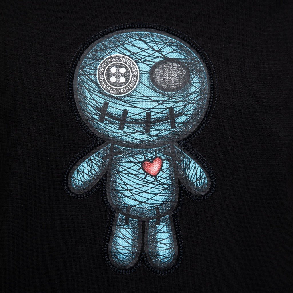 WRONG FRIENDS ASTORIA T-SHIRT T-SHIRTS BLACK