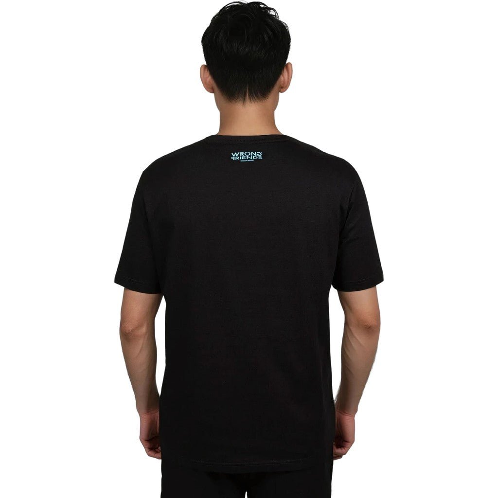 WRONG FRIENDS ASTORIA T-SHIRT T-SHIRTS BLACK