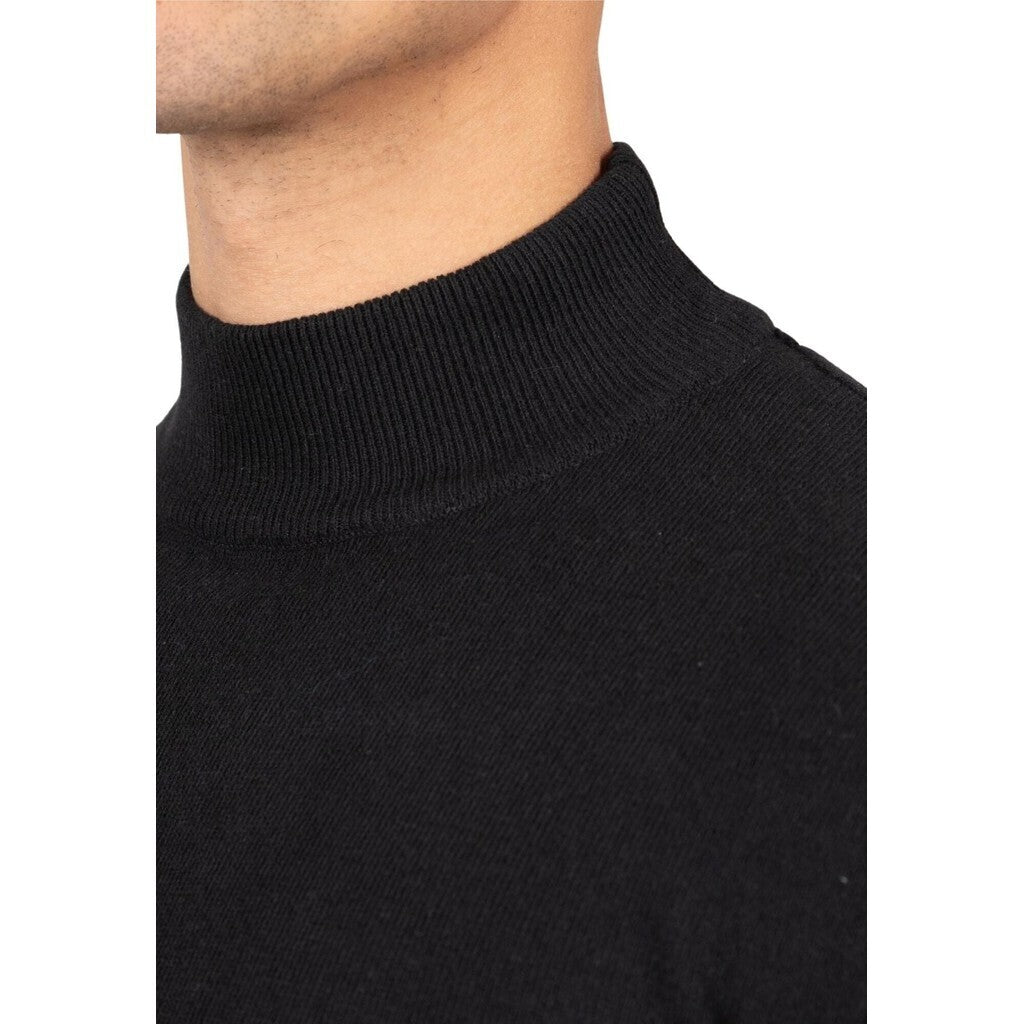AYDEN TURTLENECK - BLACK - WRONG FRIENDS