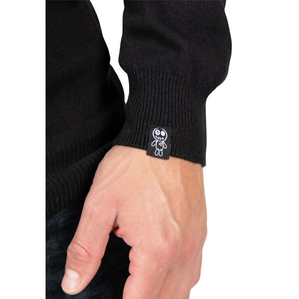 AYDEN TURTLENECK - BLACK - WRONG FRIENDS