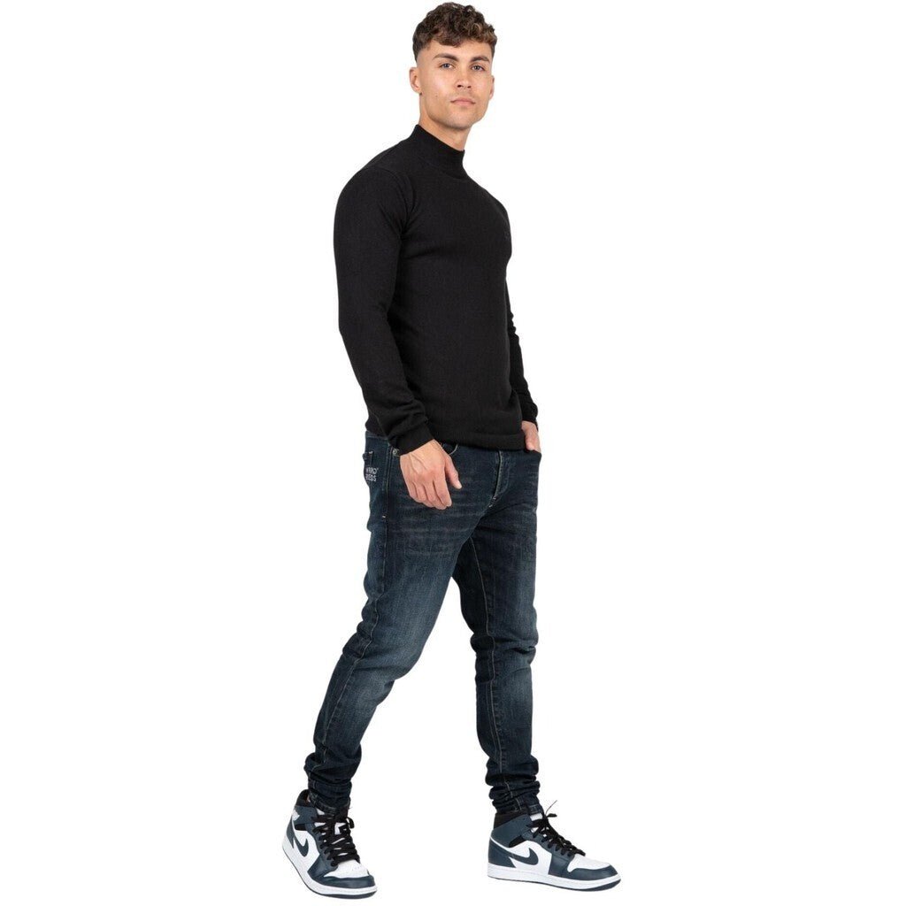AYDEN TURTLENECK - BLACK - WRONG FRIENDS