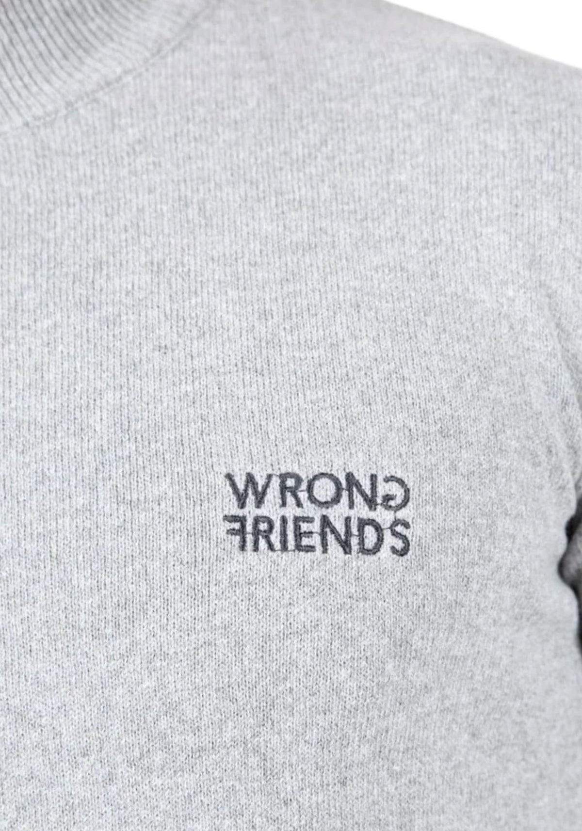 WRONG FRIENDS AYDEN TURTLENECK SWEATERS GREY