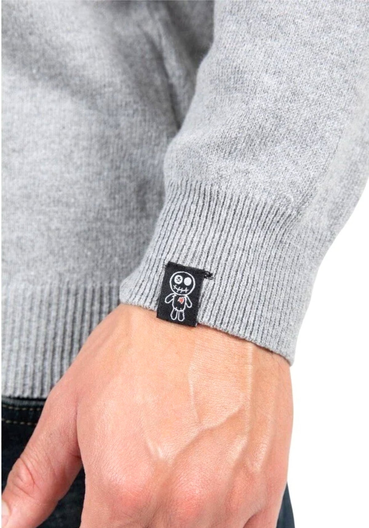 WRONG FRIENDS AYDEN TURTLENECK SWEATERS GREY