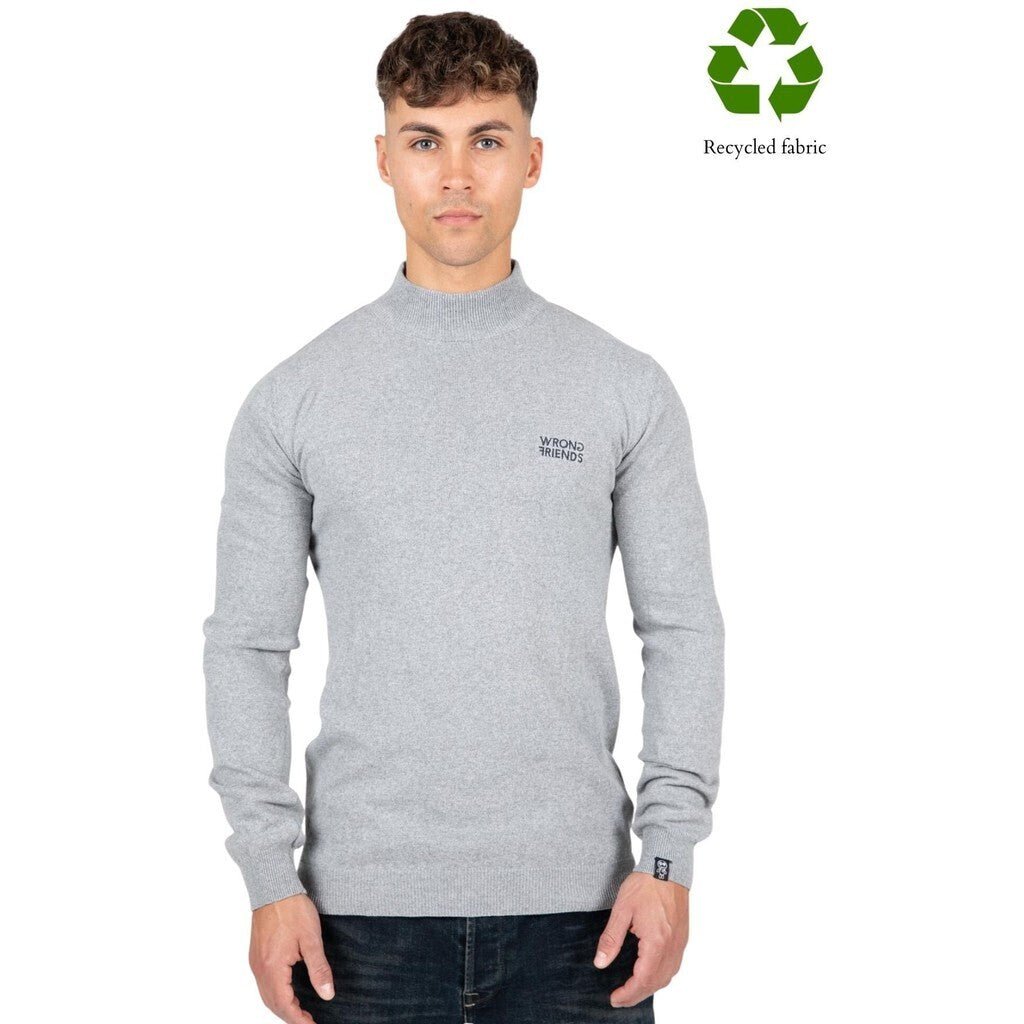 AYDEN TURTLENECK - GREY - WRONG FRIENDS