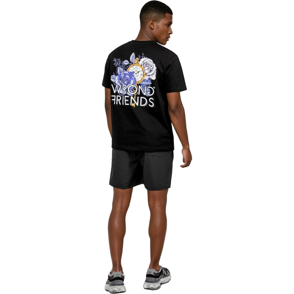 WRONG FRIENDS BARLETTA T-SHIRT T-SHIRTS BLACK