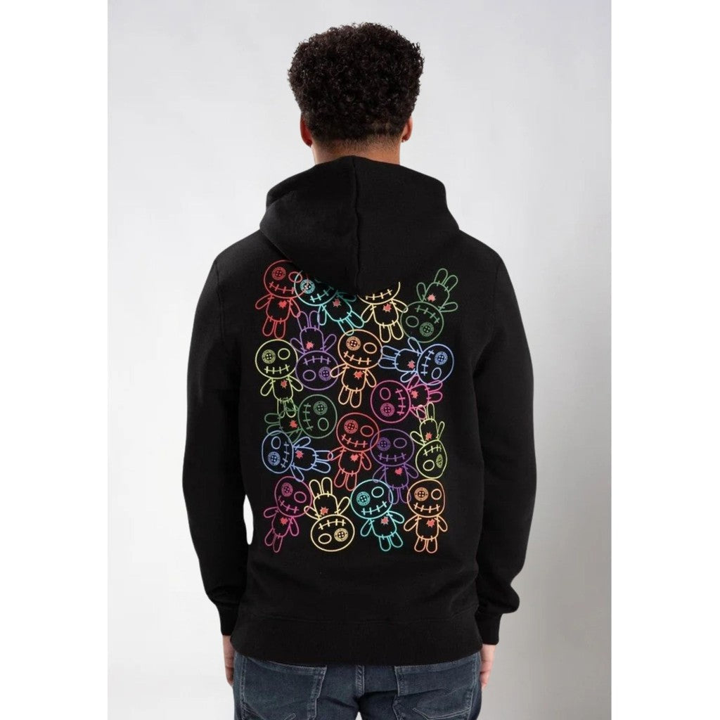 WRONG FRIENDS BELLEVUE HOODIE HOODIES BLACK