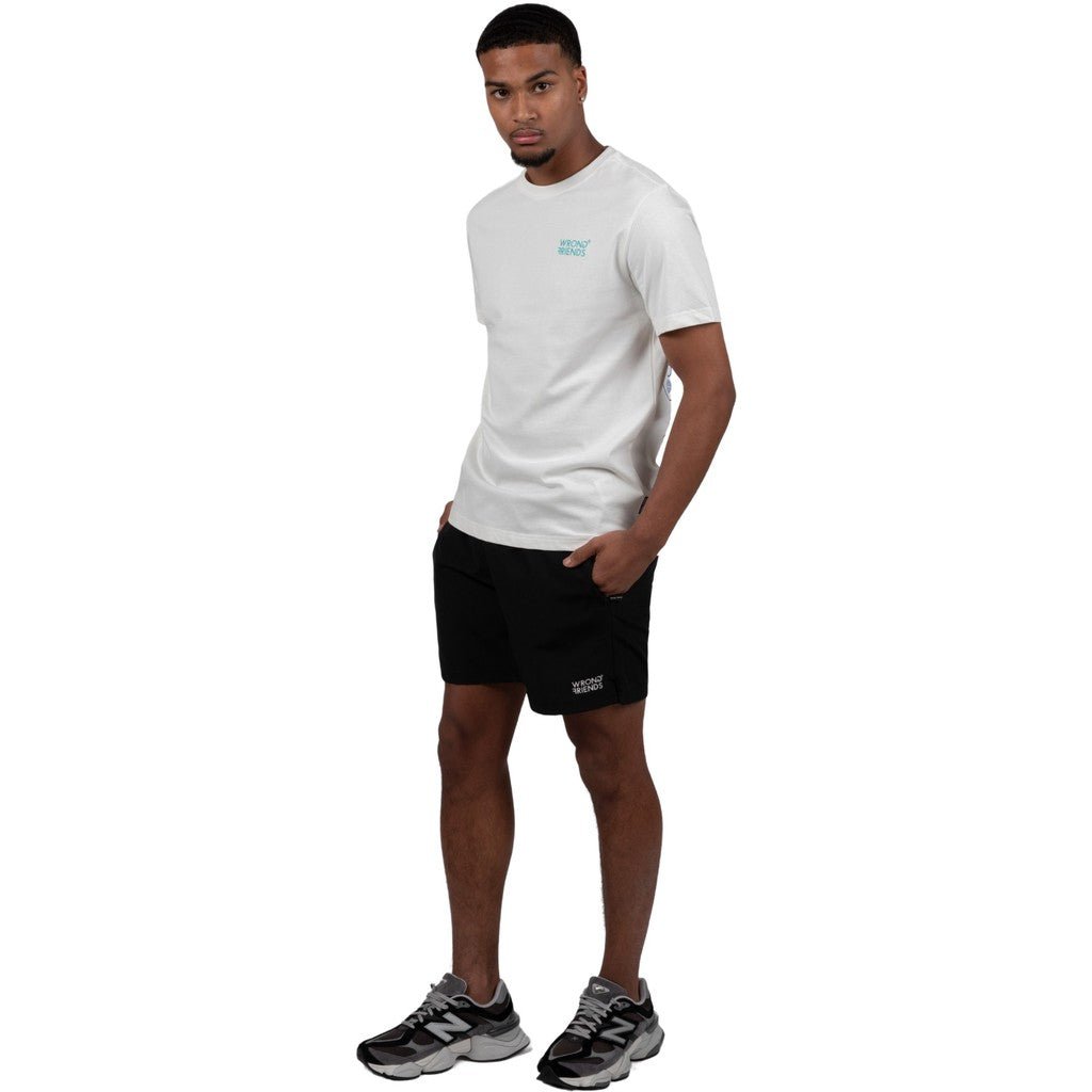 WRONG FRIENDS BELLEVUE T-SHIRT T-SHIRTS COCONUT WHITE