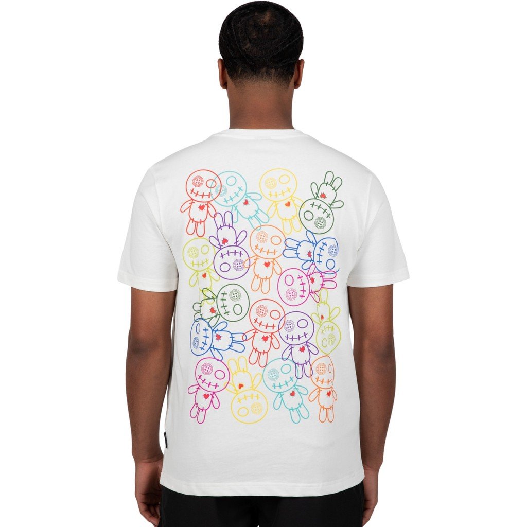 WRONG FRIENDS BELLEVUE T-SHIRT T-SHIRTS COCONUT WHITE