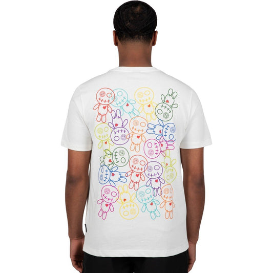 WRONG FRIENDS BELLEVUE T-SHIRT T-SHIRTS COCONUT WHITE