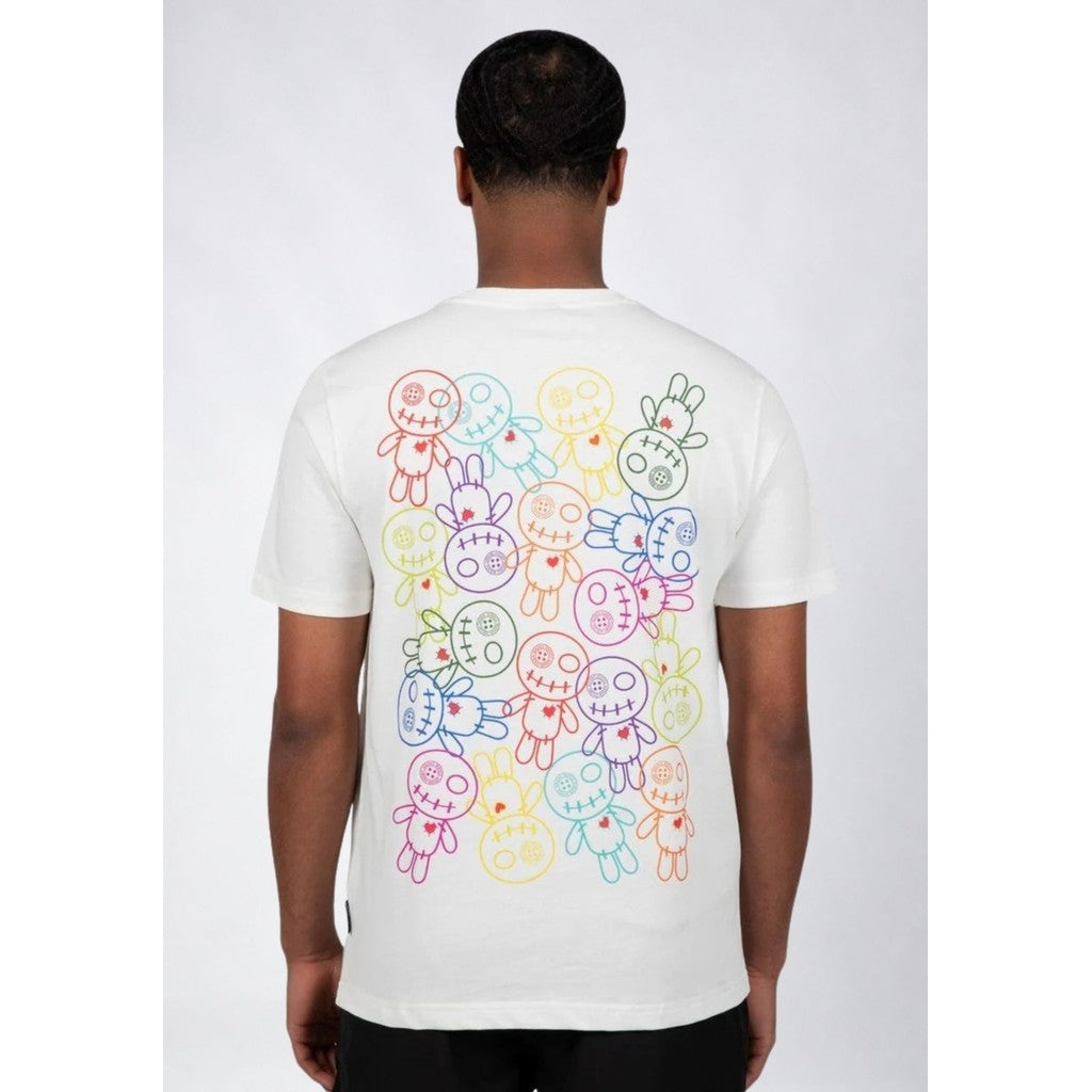 WRONG FRIENDS BELLEVUE T-SHIRT T-SHIRTS COCONUT WHITE