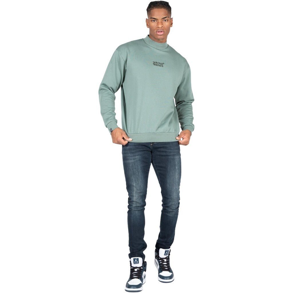 BIRMINGHAM SWEATER - GREEN - WRONG FRIENDS