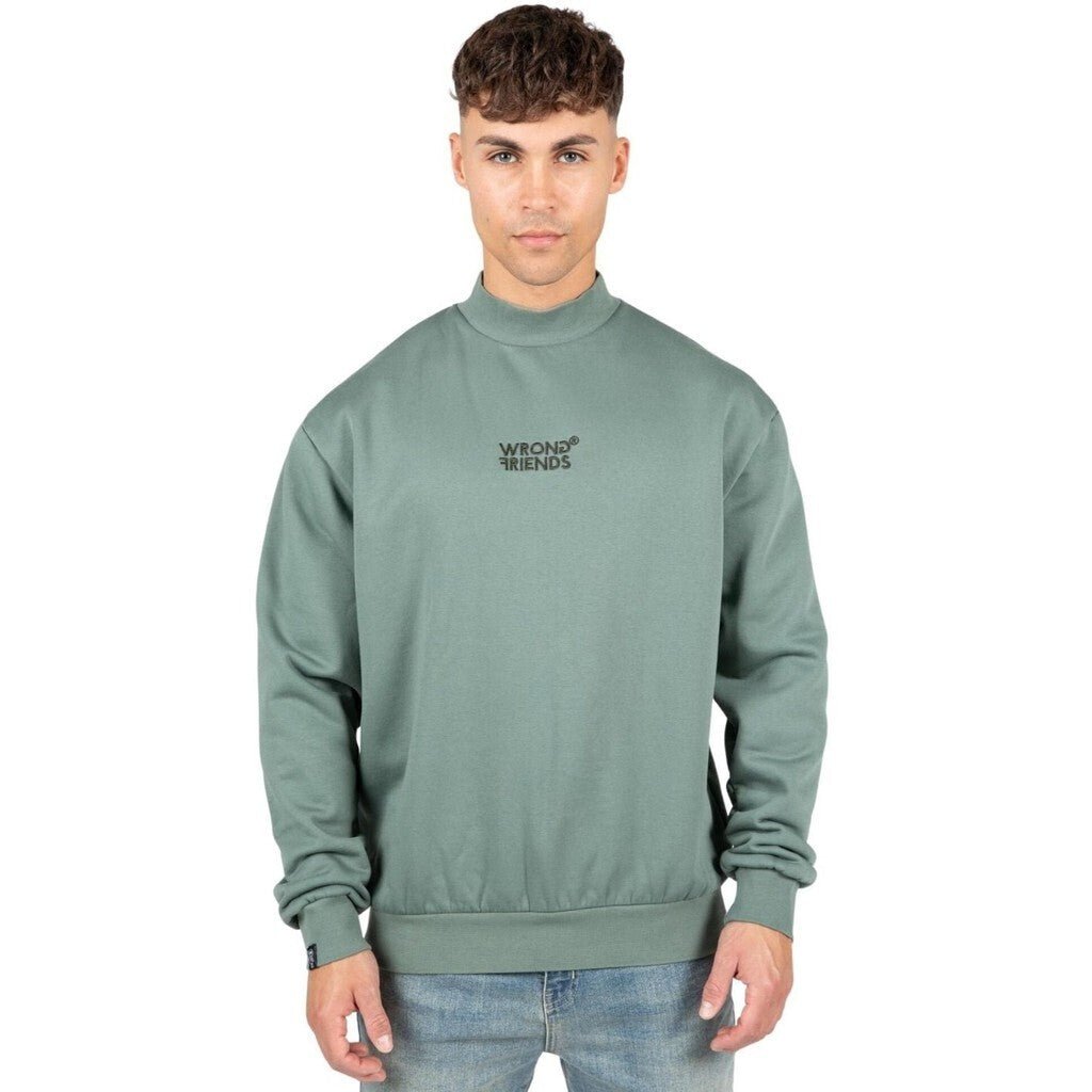 BIRMINGHAM SWEATER - GREEN - WRONG FRIENDS