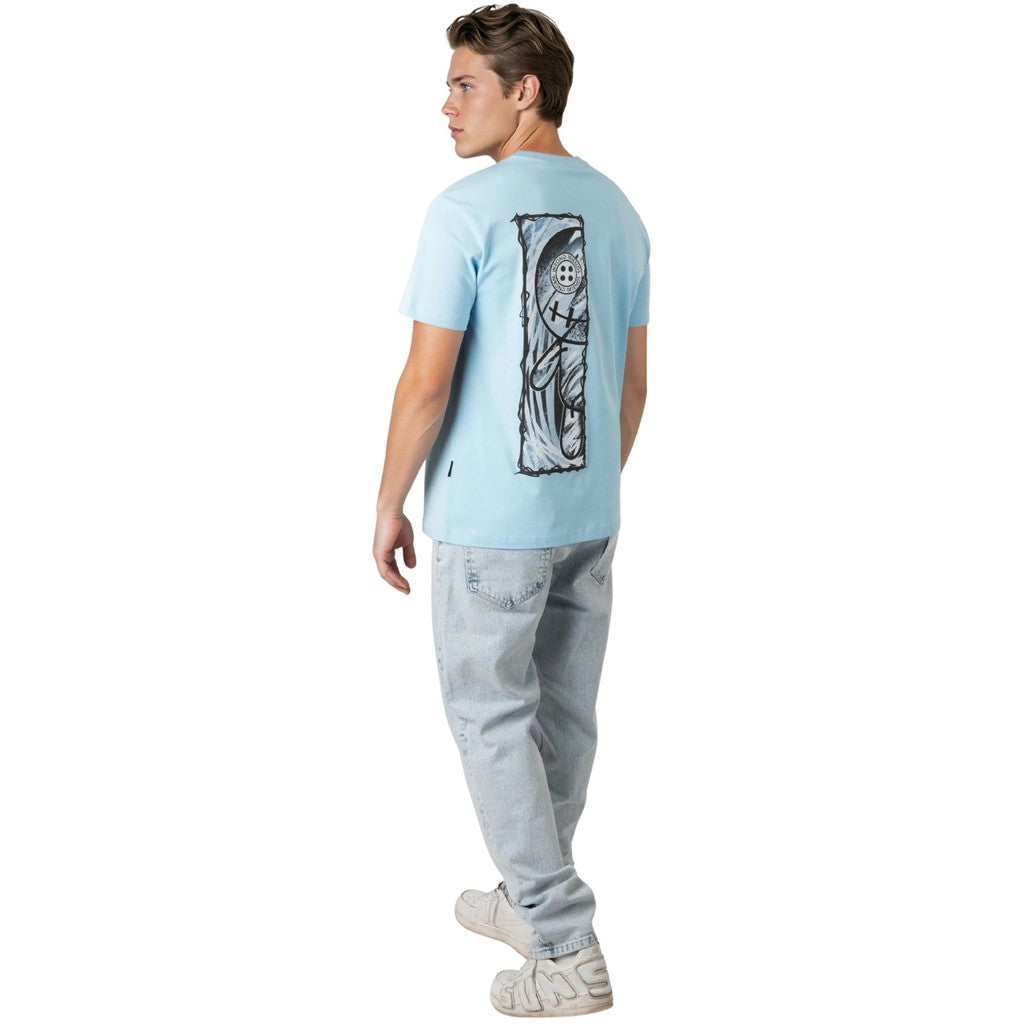 WRONG FRIENDS CABRI T-SHIRT T-SHIRTS LIGHT BLUE