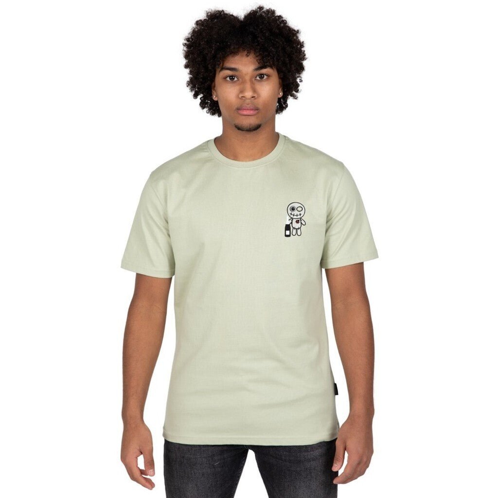 CHAMPAGNE SHOWERS T - SHIRT - LIGHT GREEN - WRONG FRIENDS