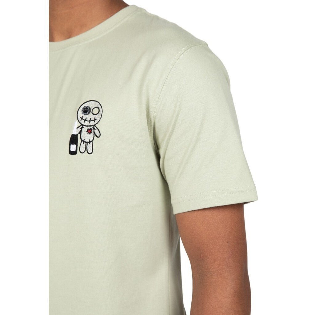 CHAMPAGNE SHOWERS T - SHIRT - LIGHT GREEN - WRONG FRIENDS
