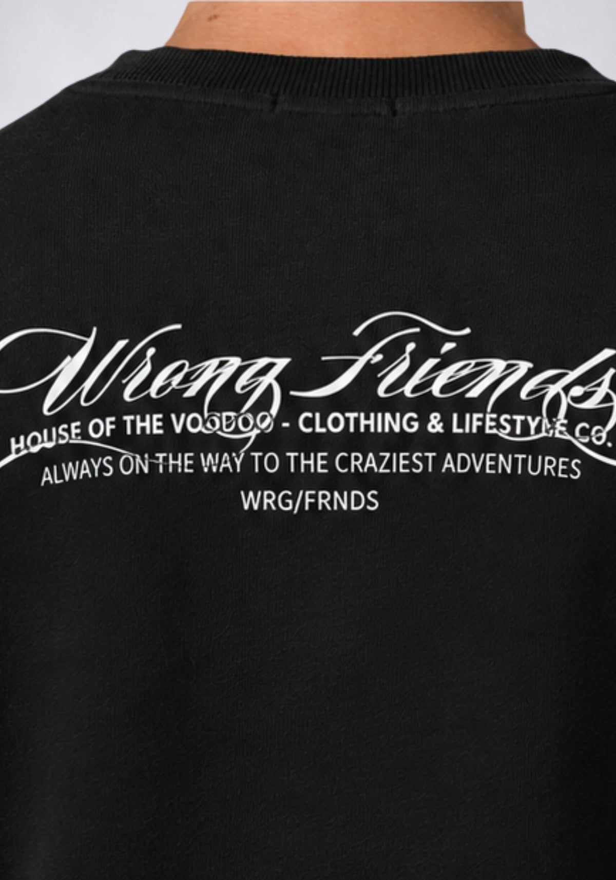 WRONG FRIENDS COLORADO SWEATER SWEATERS BLACK