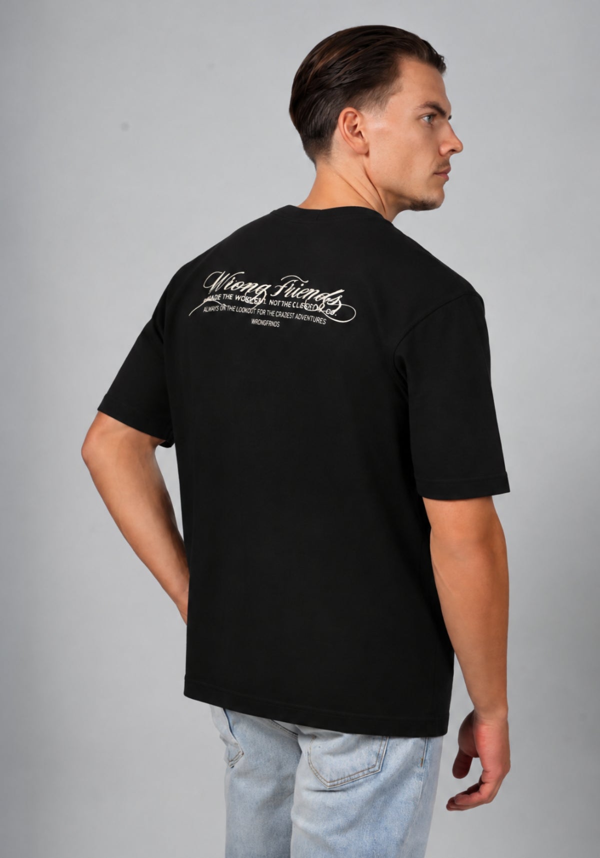 WRONG FRIENDS COLORADO T-SHIRT T-SHIRTS BLACK