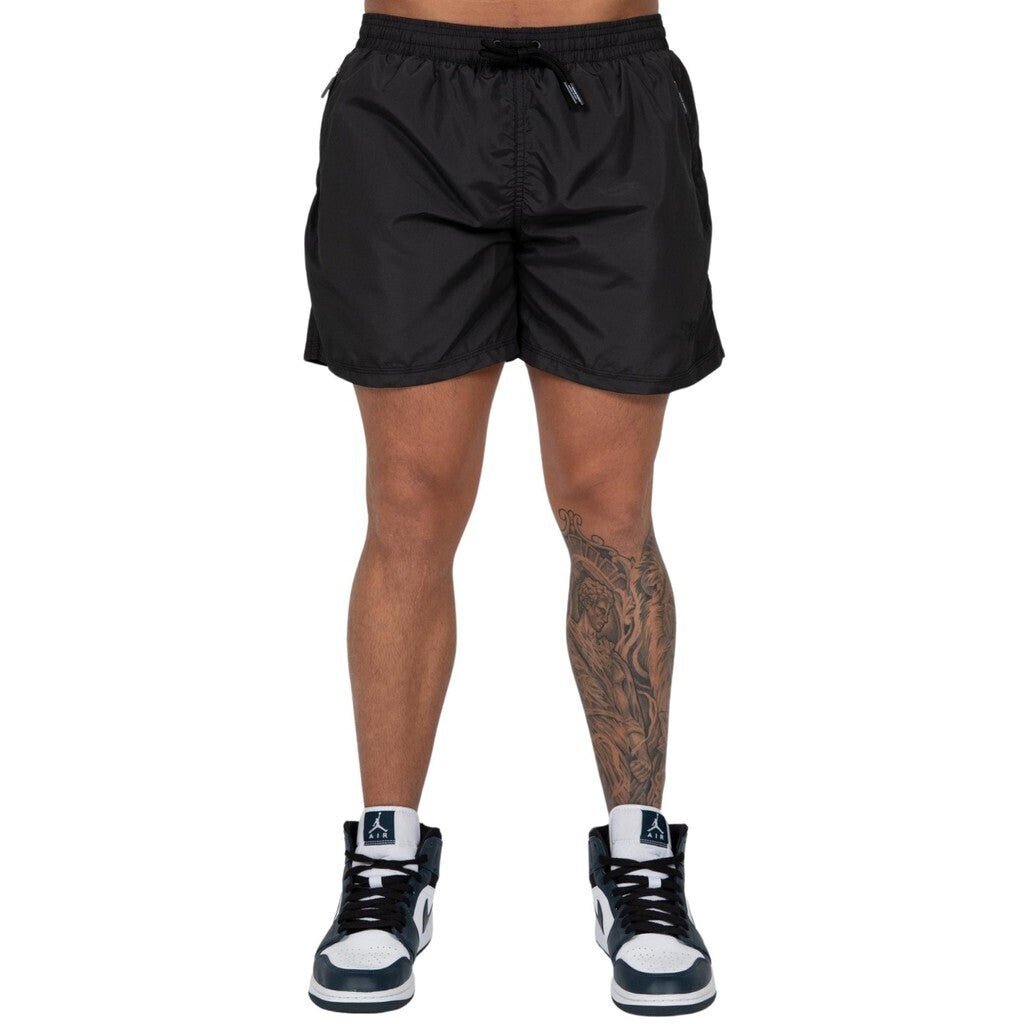 CORFU (SWIM) SHORTS - BLACK - WRONG FRIENDS