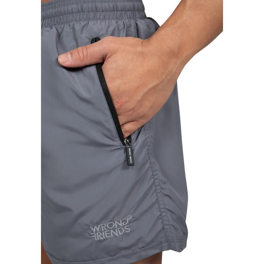 CORFU (SWIM) SHORTS - GREY - WRONG FRIENDS
