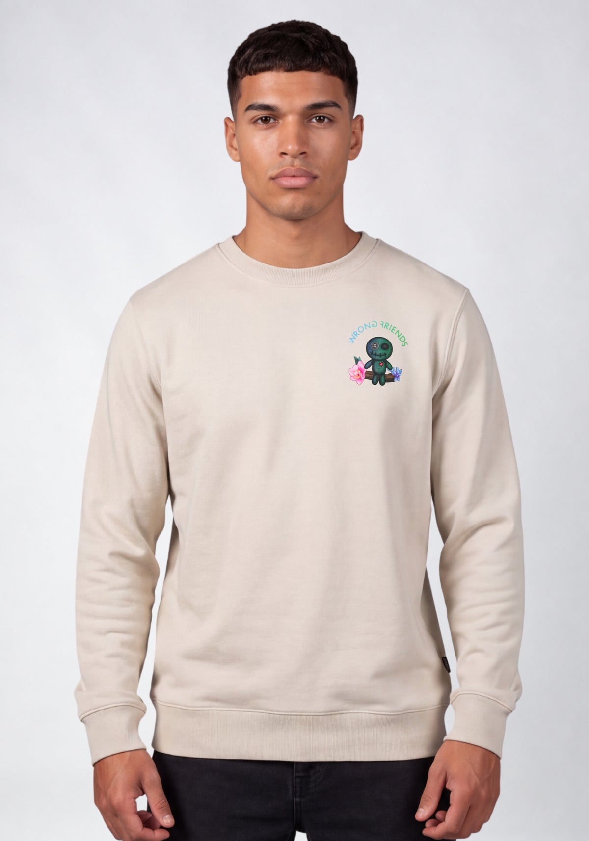 WRONG FRIENDS DENVER SWEATER SWEATERS SAND