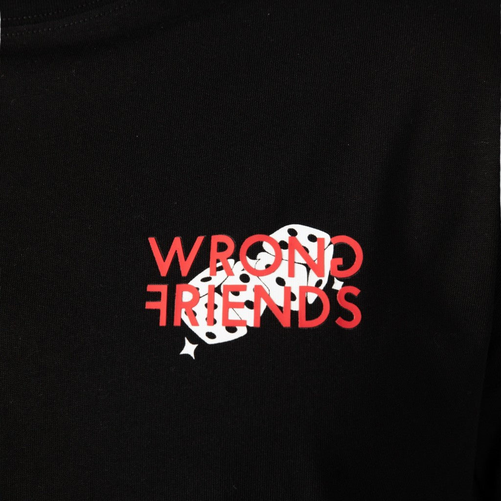 WRONG FRIENDS DESERT HILLS T-SHIRT T-SHIRTS BLACK