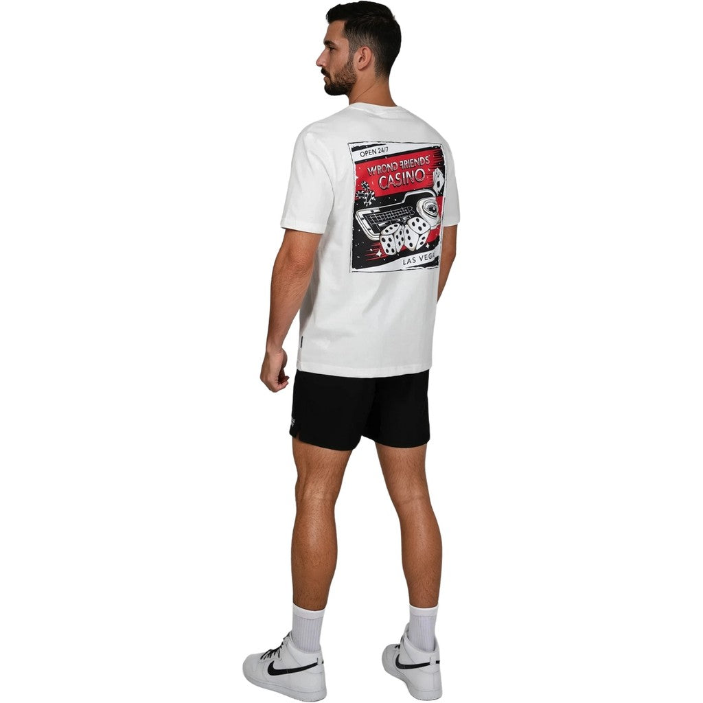 WRONG FRIENDS DESERT HILLS T-SHIRT T-SHIRTS COCONUT WHITE