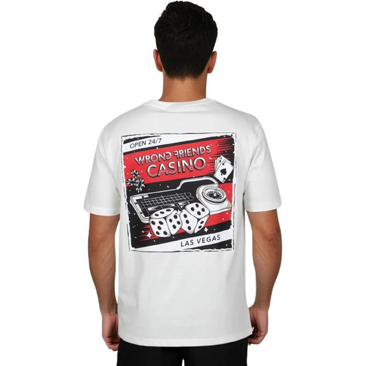 WRONG FRIENDS DESERT HILLS T-SHIRT T-SHIRTS COCONUT WHITE