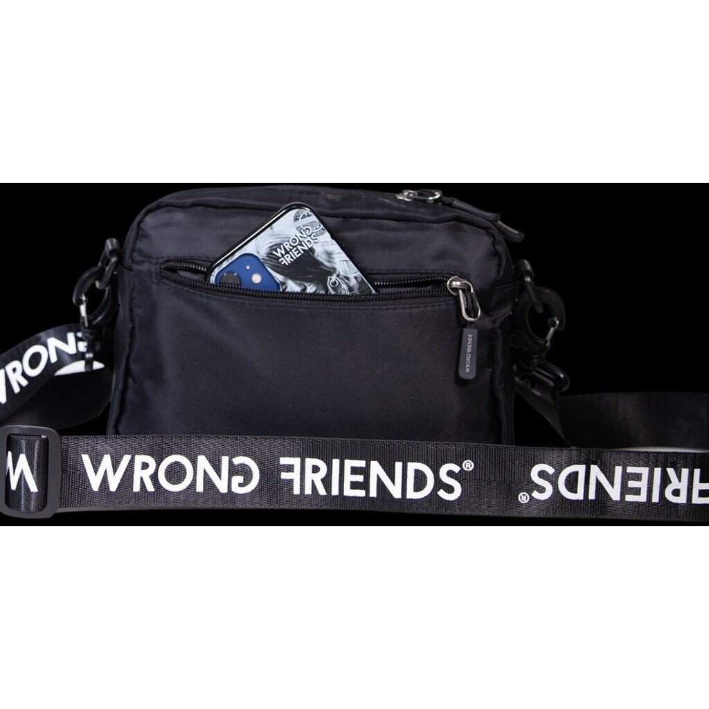 DIJON CROSSBODY BAG - BLACK - WRONG FRIENDS