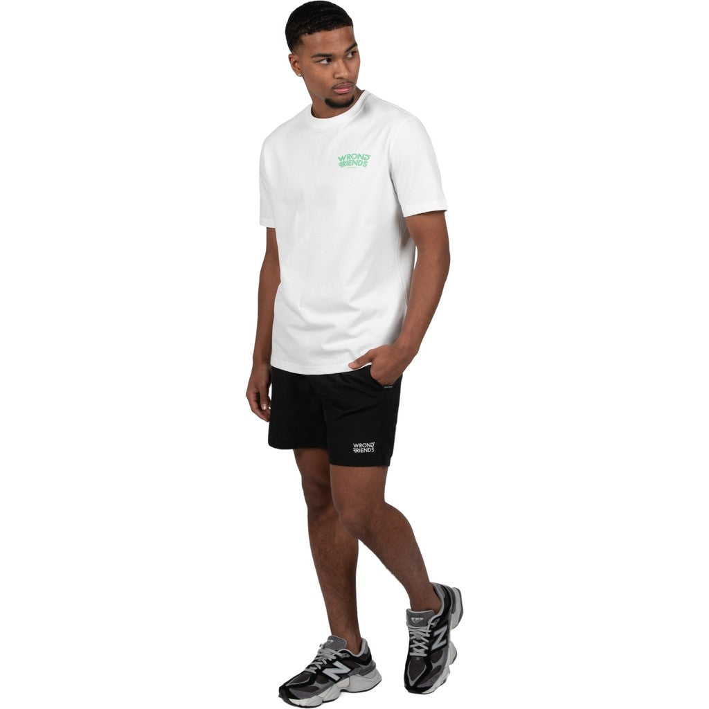 WRONG FRIENDS DINAN T-SHIRT T-SHIRTS COCONUT WHITE