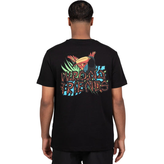WRONG FRIENDS EDEN ROC T-SHIRT T-SHIRTS BLACK