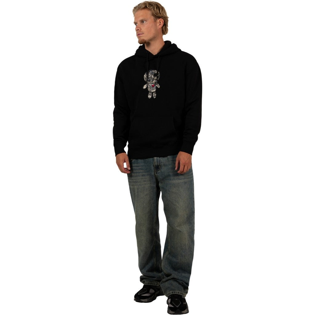 WRONG FRIENDS ENNIS HOODIE HOODIES BLACK