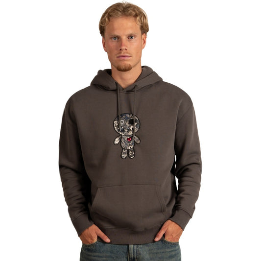 WRONG FRIENDS ENNIS HOODIE HOODIES GREY
