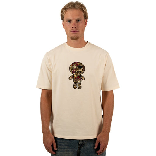 WRONG FRIENDS ENNIS T-SHIRT T-SHIRTS BEIGE