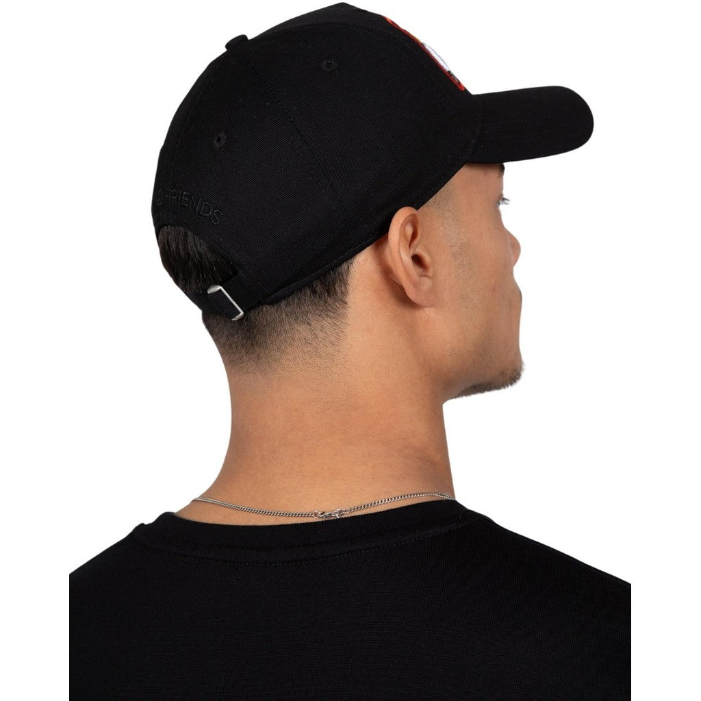 WRONG FRIENDS FAST LIFE CAP CAPS BLACK