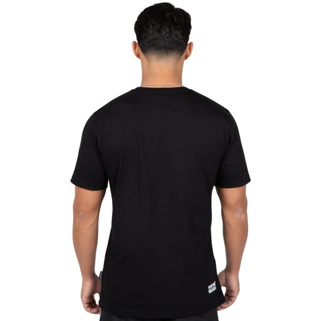WRONG FRIENDS FAST LIFE T-SHIRT T-SHIRTS BLACK