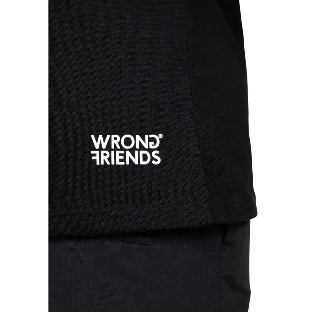 WRONG FRIENDS FAST LIFE T-SHIRT T-SHIRTS BLACK