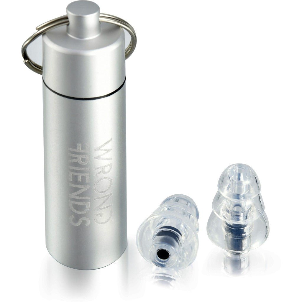 FESTIVAL PARTY EARPLUGS - BLACK - WRONG FRIENDS