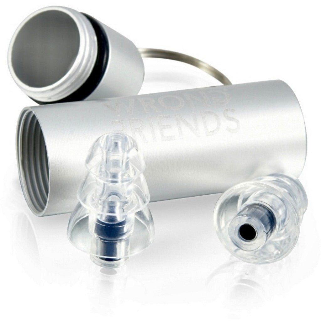 FESTIVAL PARTY EARPLUGS - BLACK - WRONG FRIENDS