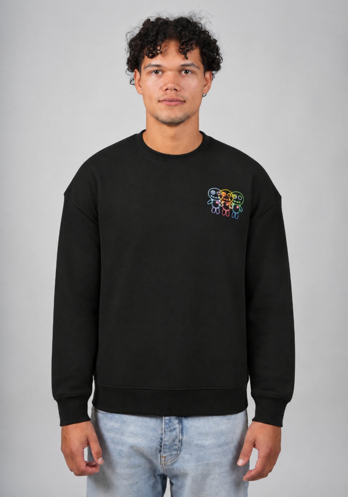 WRONG FRIENDS FORT COLLINS SWEATER SWEATERS BLACK